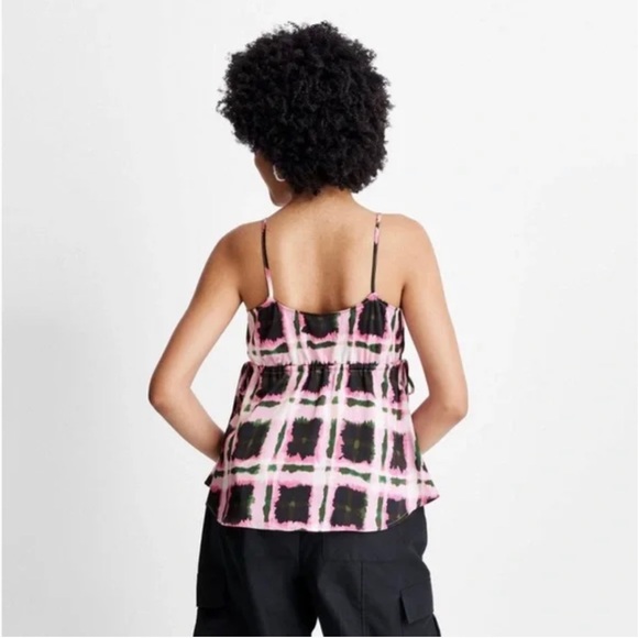 Future Collective Plaid Camisole Top - Picture 2 of 10